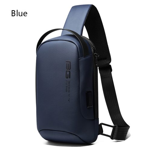 Bange Men Venice Shoulder Cross Body Sling Bag Breathable with USB Charger Waterproof (BCU)